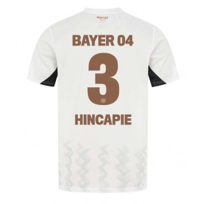 Bayer Leverkusen Piero Hincapie #3 Gostujuci Dres 2024-25 Kratak Rukavima